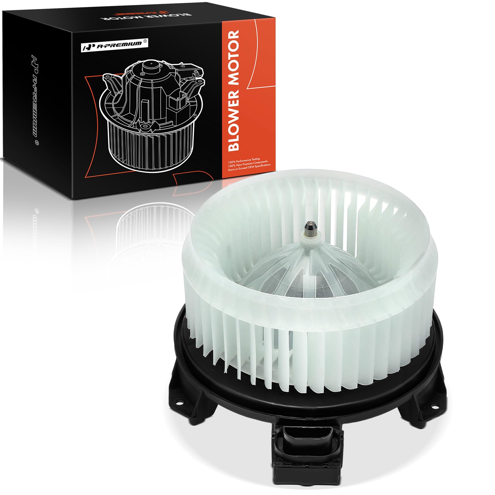 A-Premium front view blower motor ready for installation to boost cabin airflow