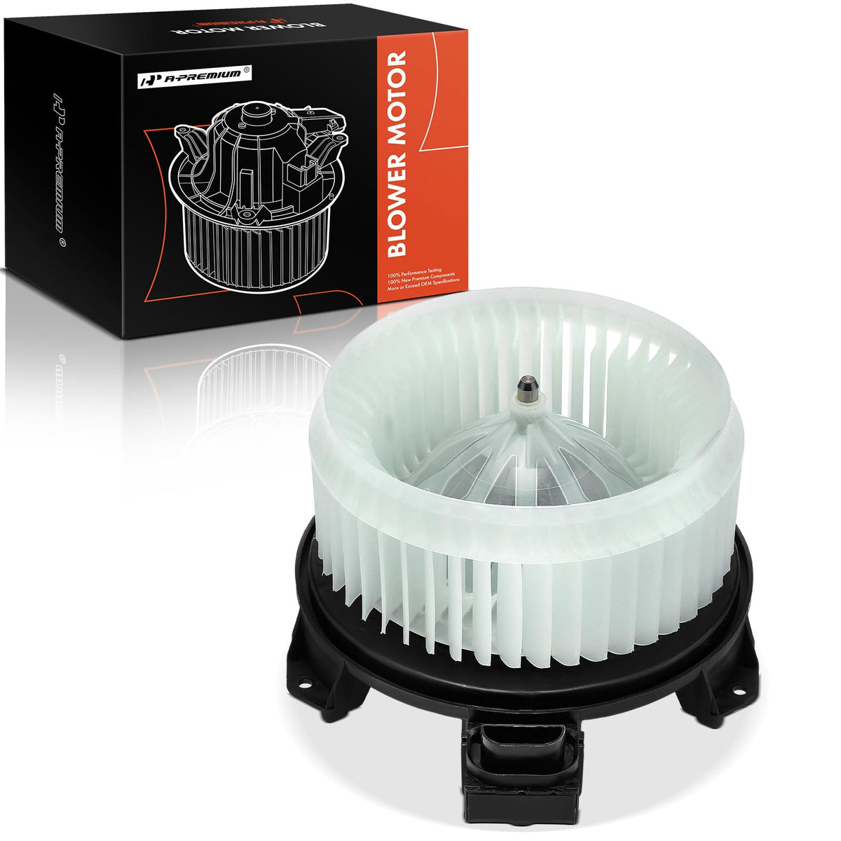 A-Premium front view blower motor ready for installation to boost cabin airflow