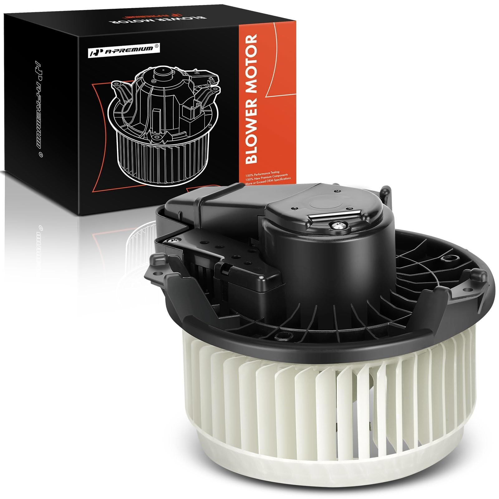 A-Premium front HVAC blower motor for Toyota Camry maintains consistent cabin airflow.