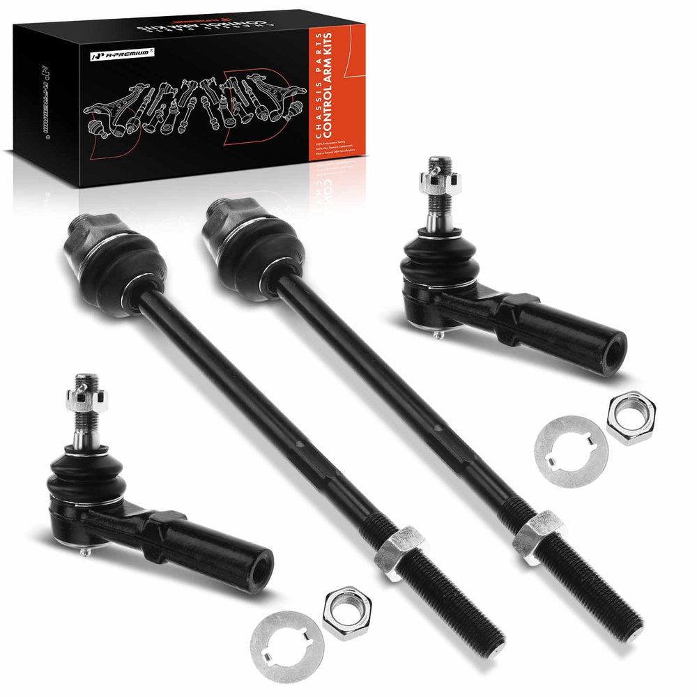 A-Premium front inner tie rod end for precise steering and durability