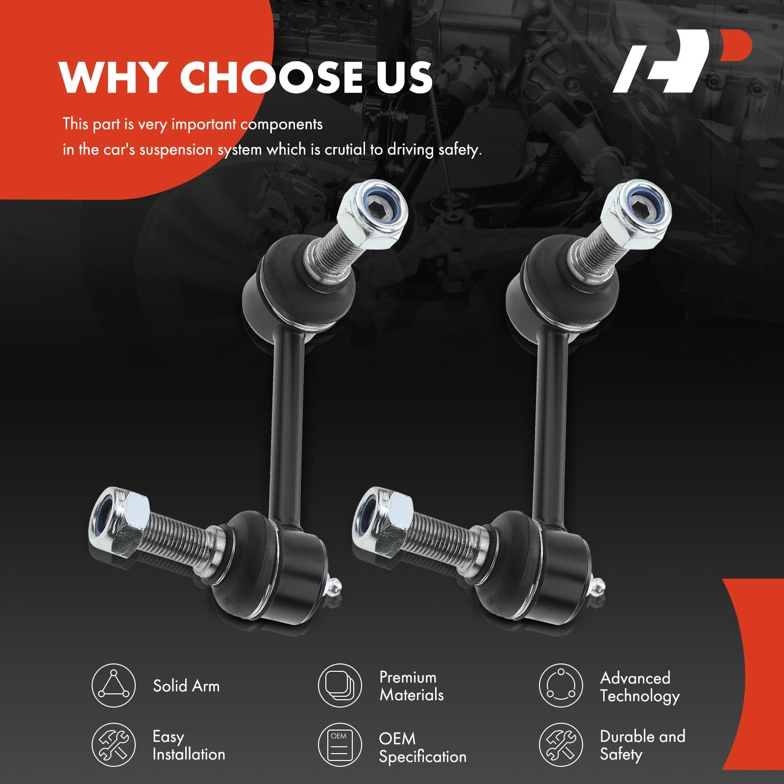 Front installation-ready pair suitable for garage replacement