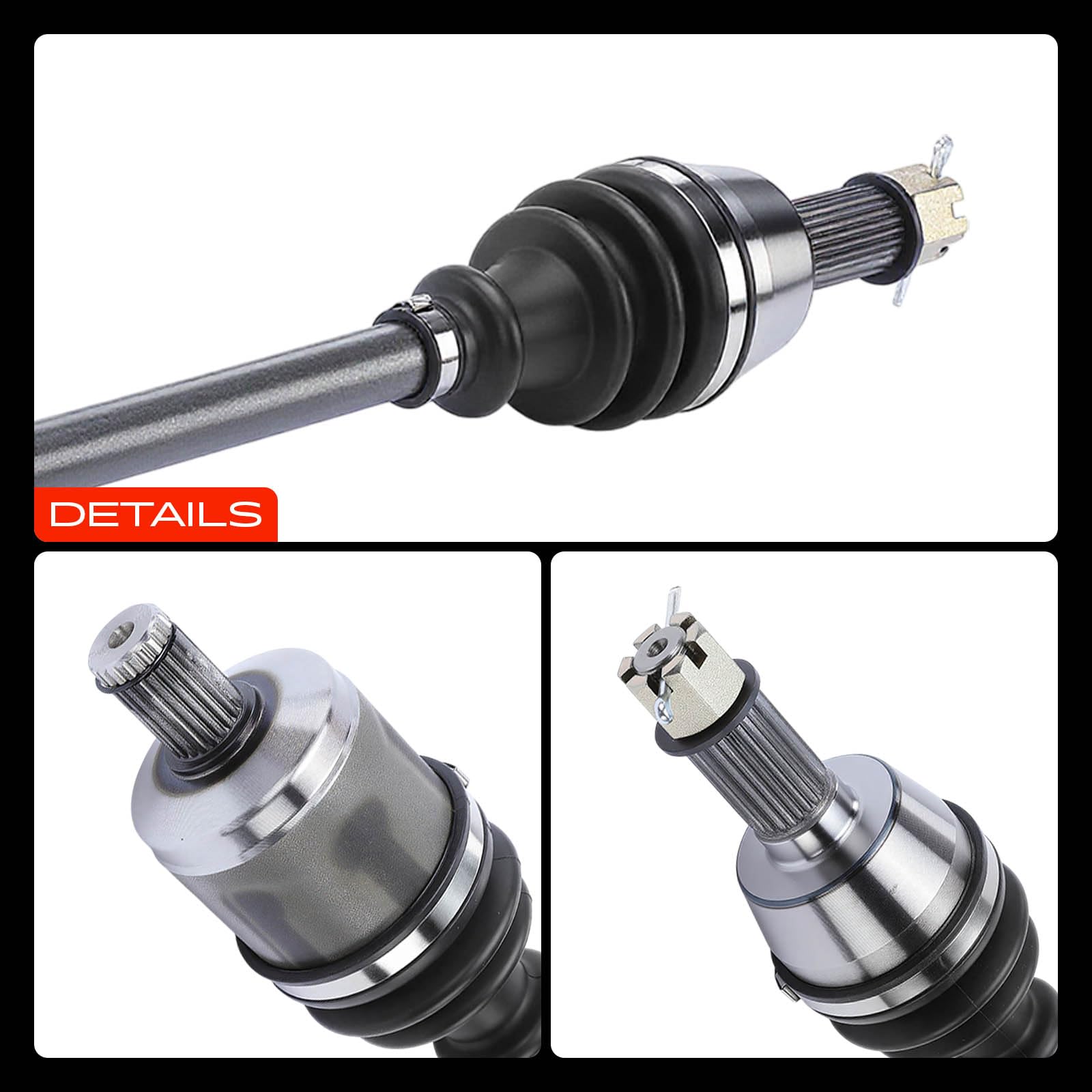 APremium front-left CV-axle assembly mounting points for installation