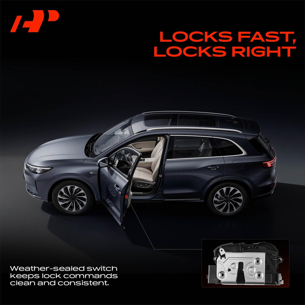 A-Premium Fiesta front left actuator close-up shows compatibility and solid construction.