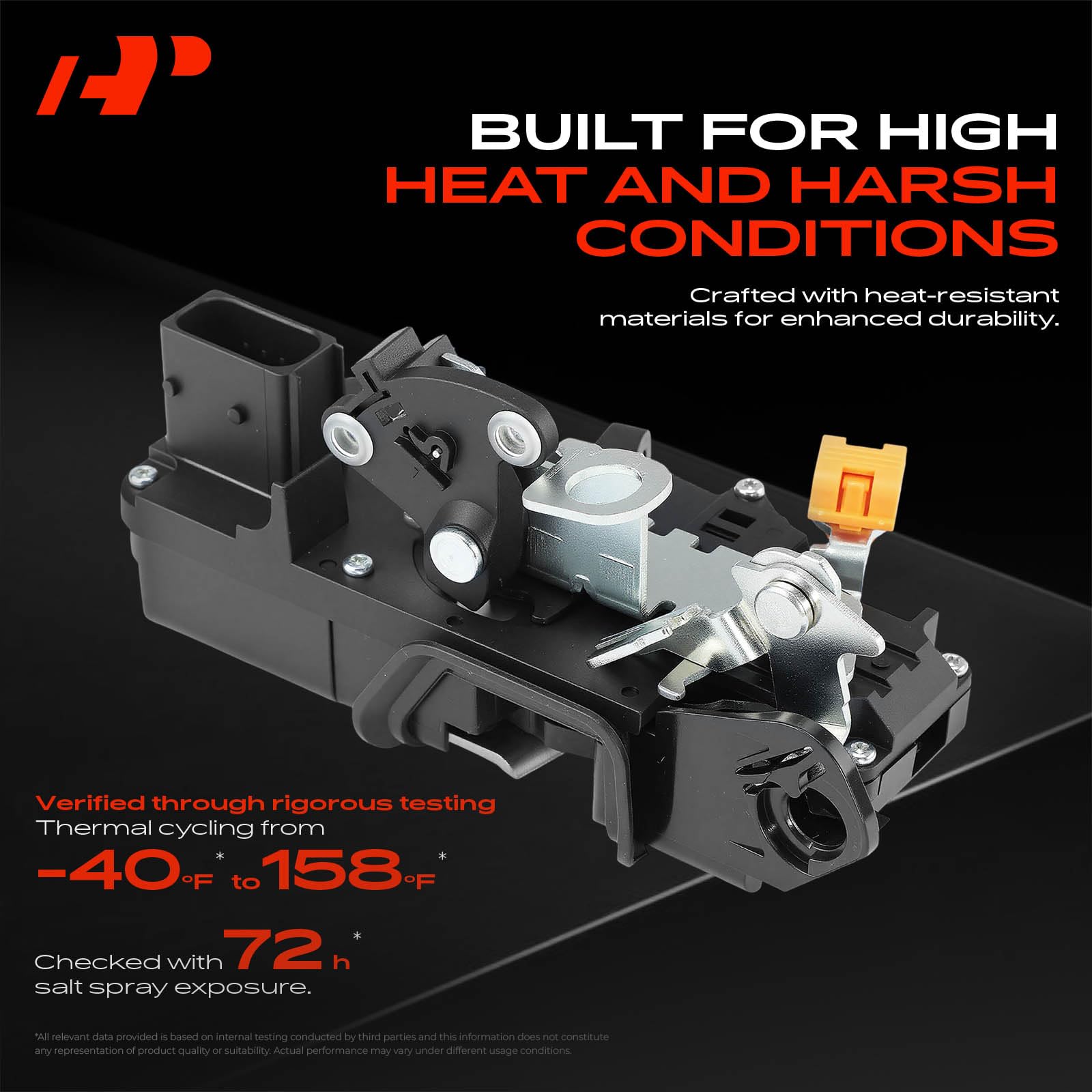 A-Premium front left installation-ready actuator prepared for direct replacement on GM trucks.