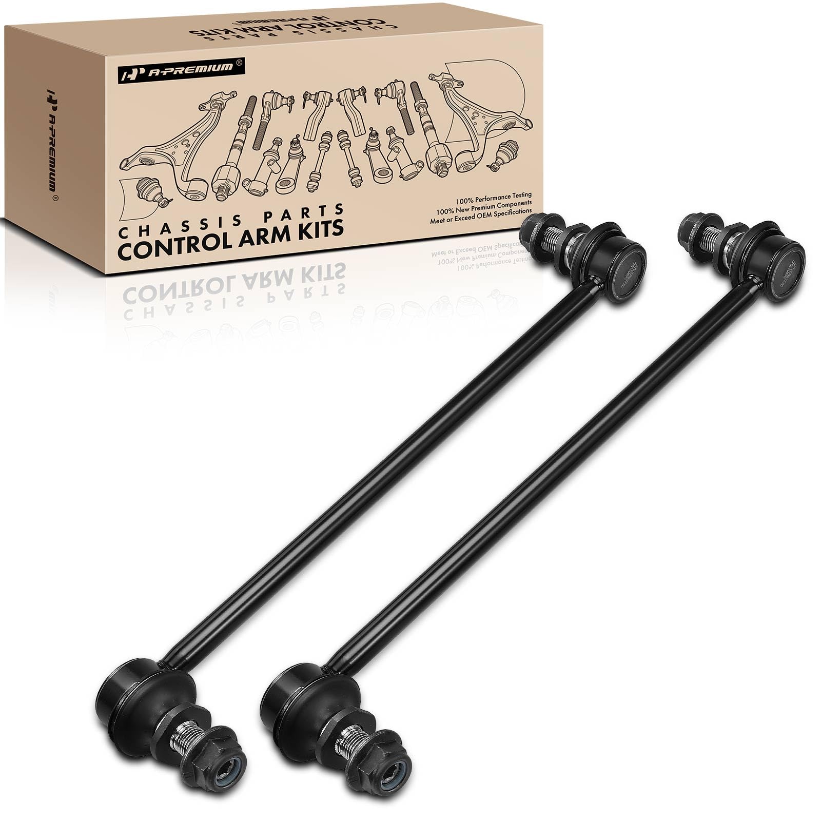 A-Premium front-left sway bar link for Toyota Sienna improves stability.