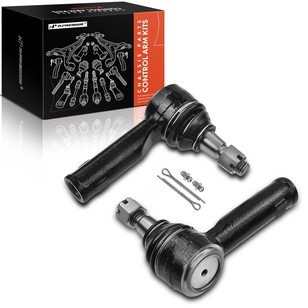 A-Premium front outer tie rod end left view, enhancing steering stability