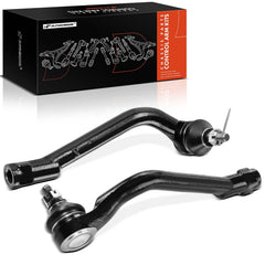APremium front outer tie rod end left view highlighting robust steel construction for durability