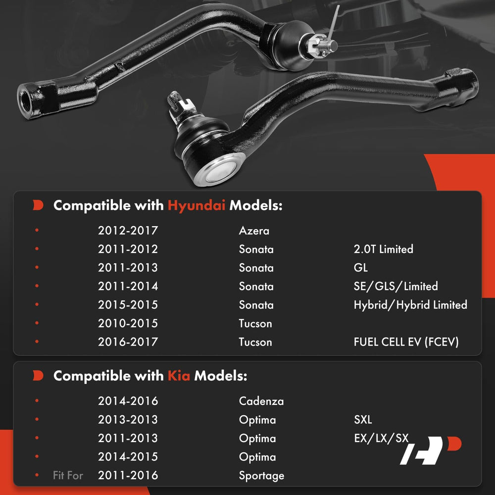 APremium front outer tie rod end right view highlights precise mounting points for fit