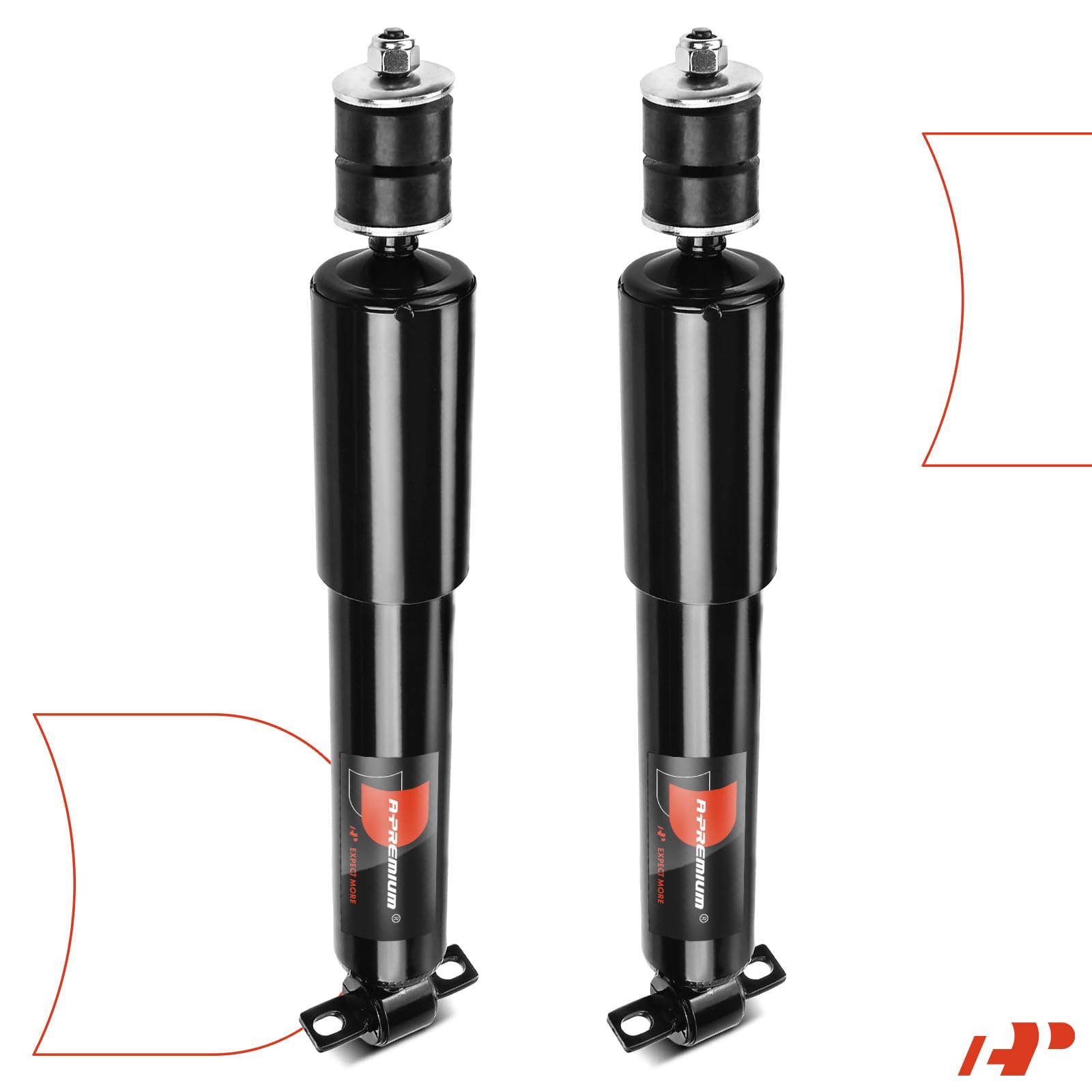 A-Premium two-piece front shock absorber kit ready for replacement