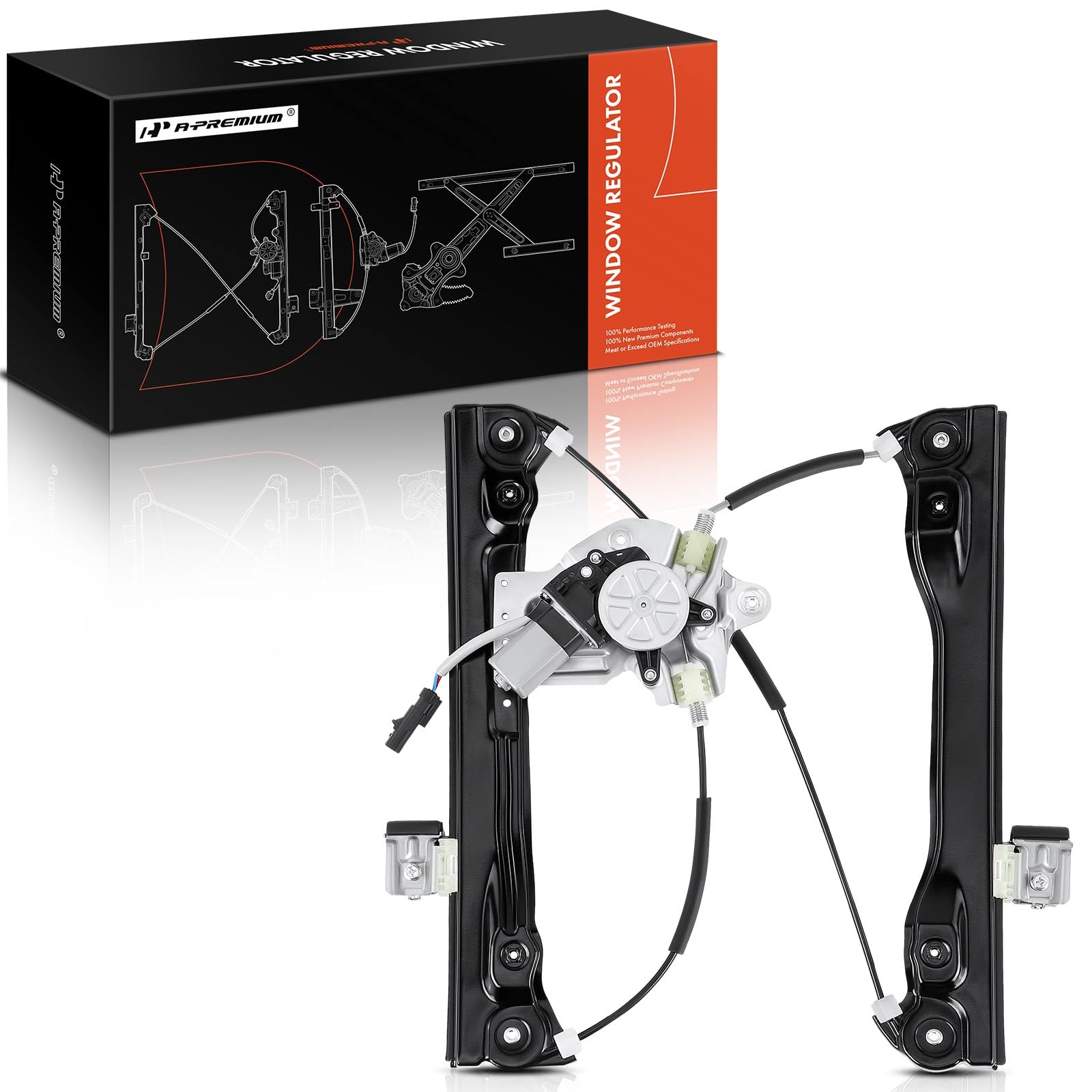 A-Premium front passenger window regulator motor assembly for Cruze enables smooth operation