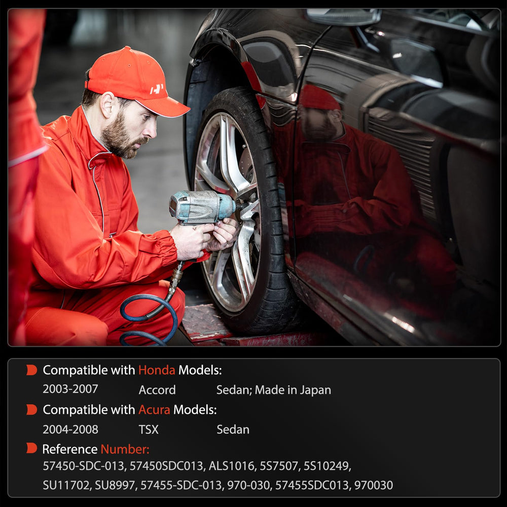 A-Premium front right ABS wheel speed sensor designed for dependable performance on Honda Accord.