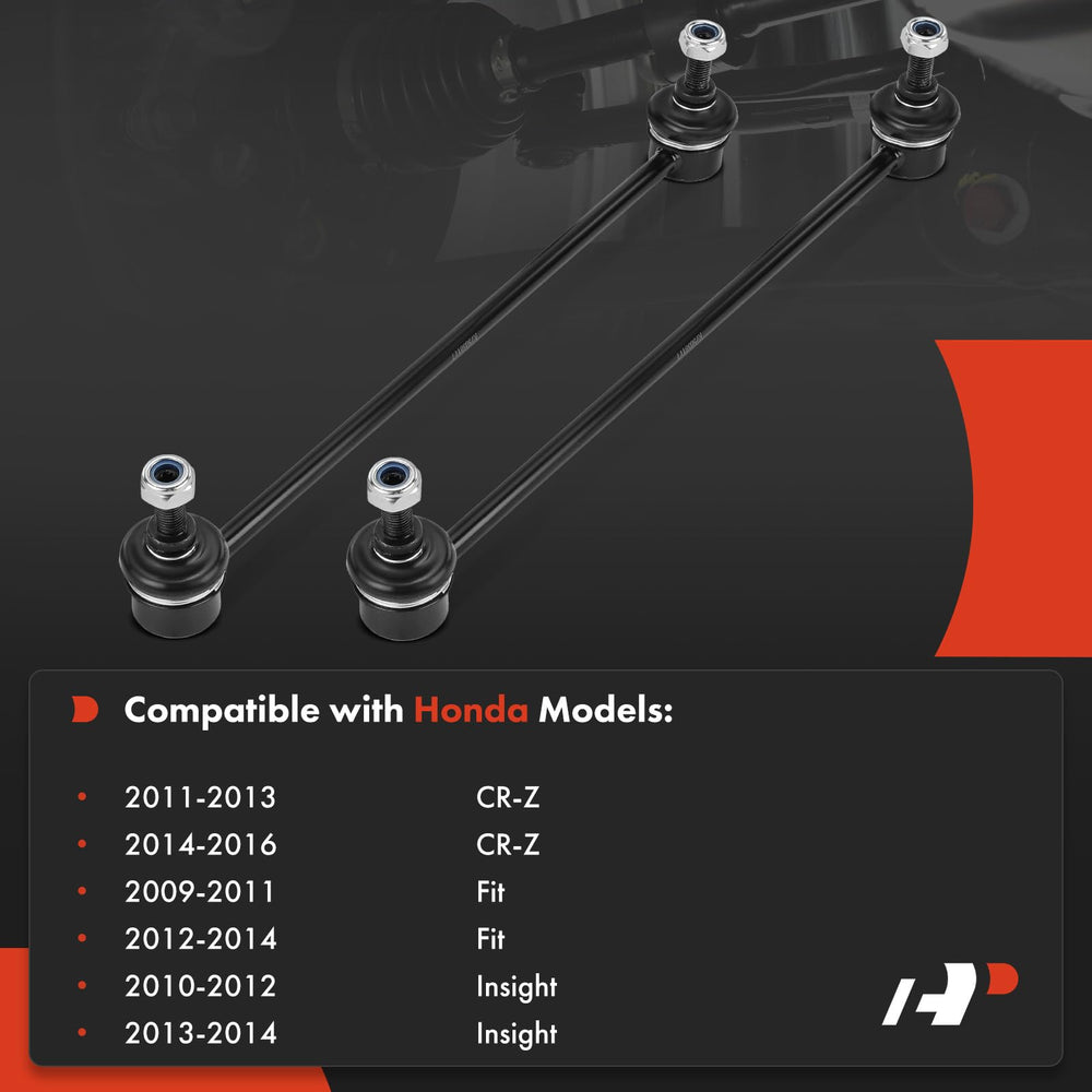 A-Premium front-right sway bar link improves handling on winding roads.