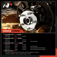 A-Premium front-right hub assembly for Malibu supports smooth driving