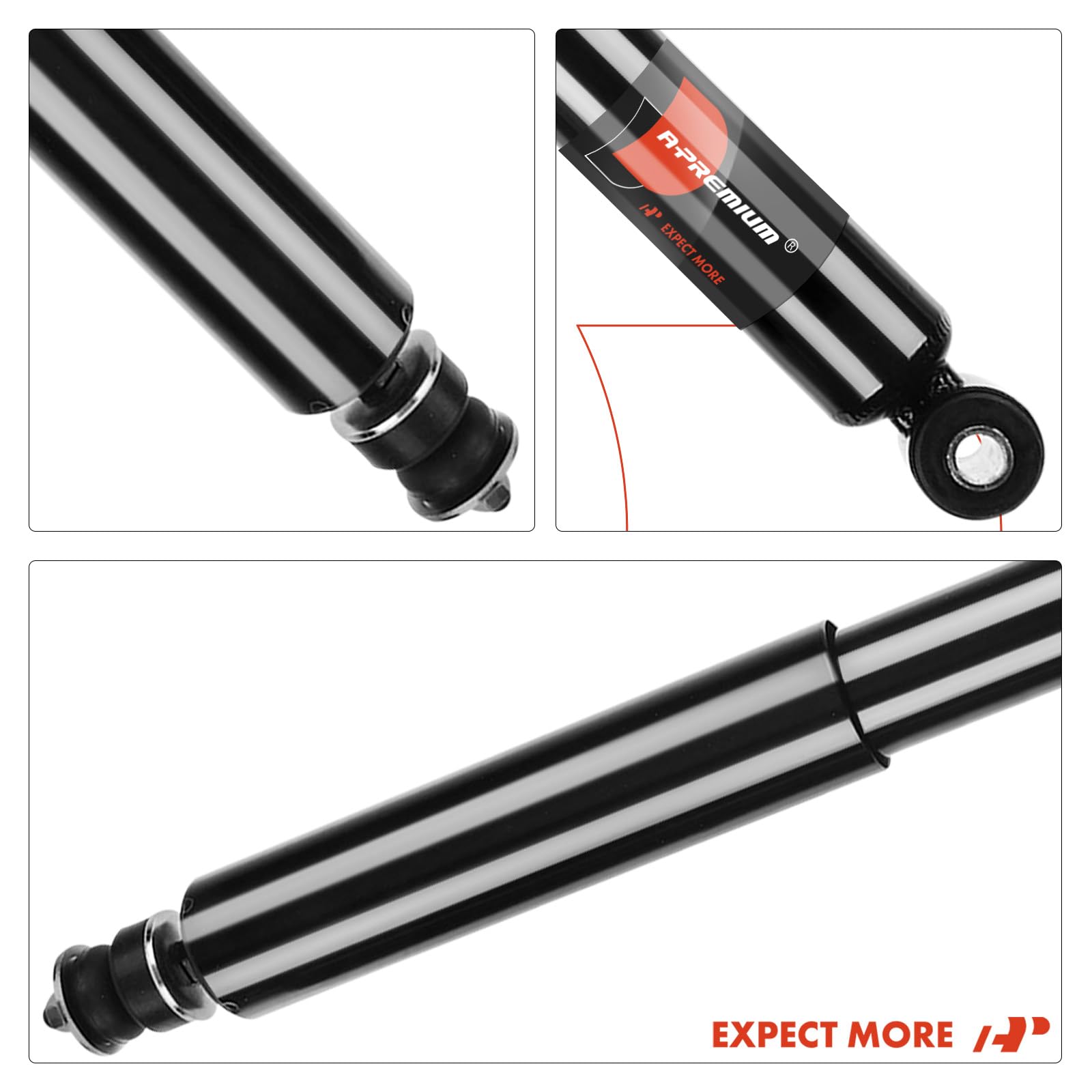 A-Premium lower mount E2 (12.8x40) ensures stable suspension connection