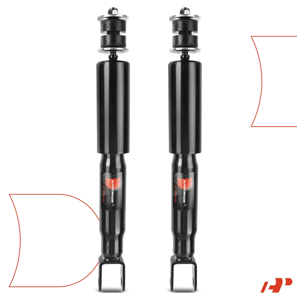 A-Premium replacement shocks demonstrate easy installation and restored ride height.