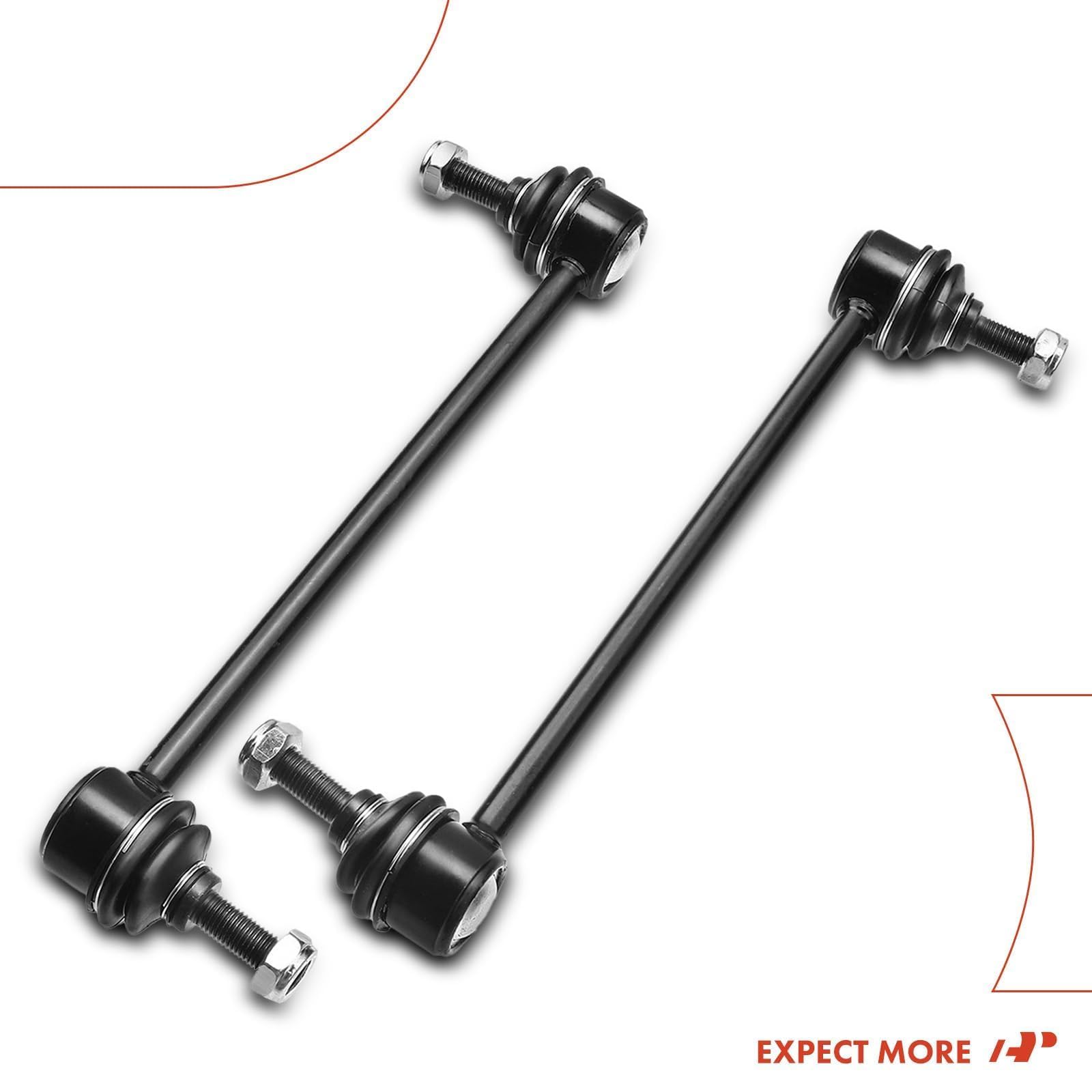 A-Premium front-link on vehicle demonstrates improved suspension linkage