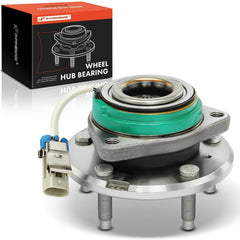 A-Premium front wheel hub with ABS sensor for smooth braking