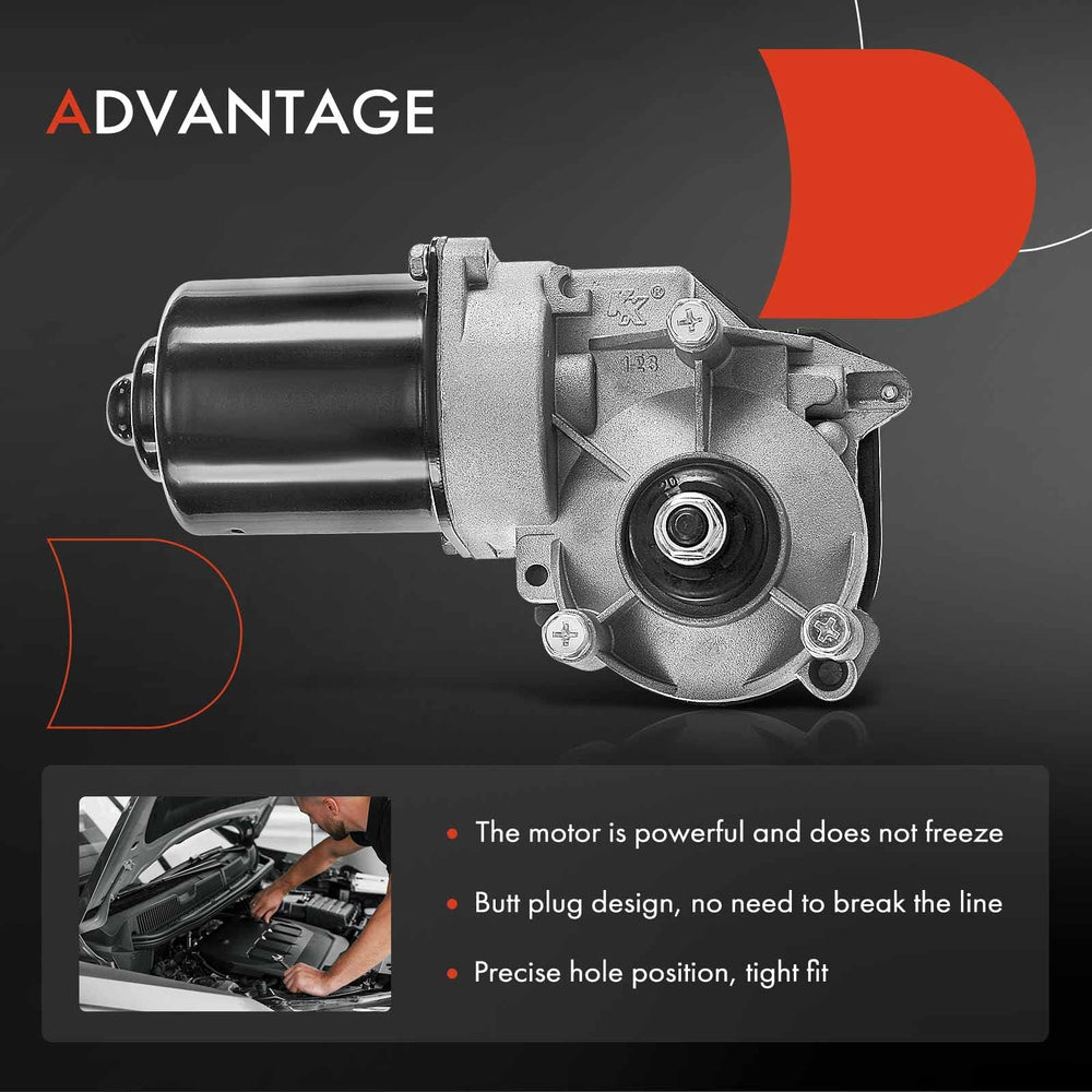 A-Premium front windshield wiper motor for Ford Expedition delivers steady wipe in rain.