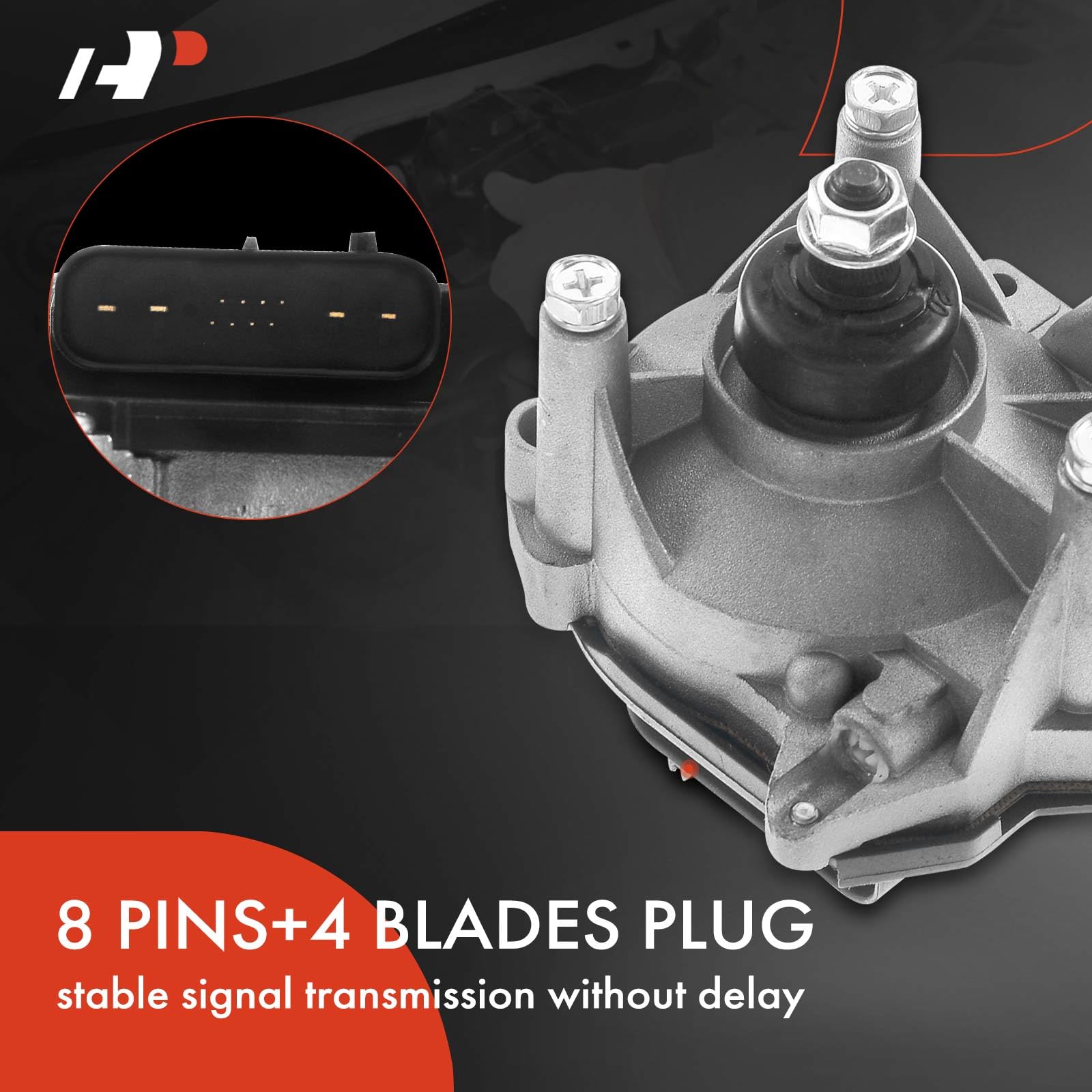 A-Premium front windshield wiper motor for Ford Flex delivers consistent wiping performance.