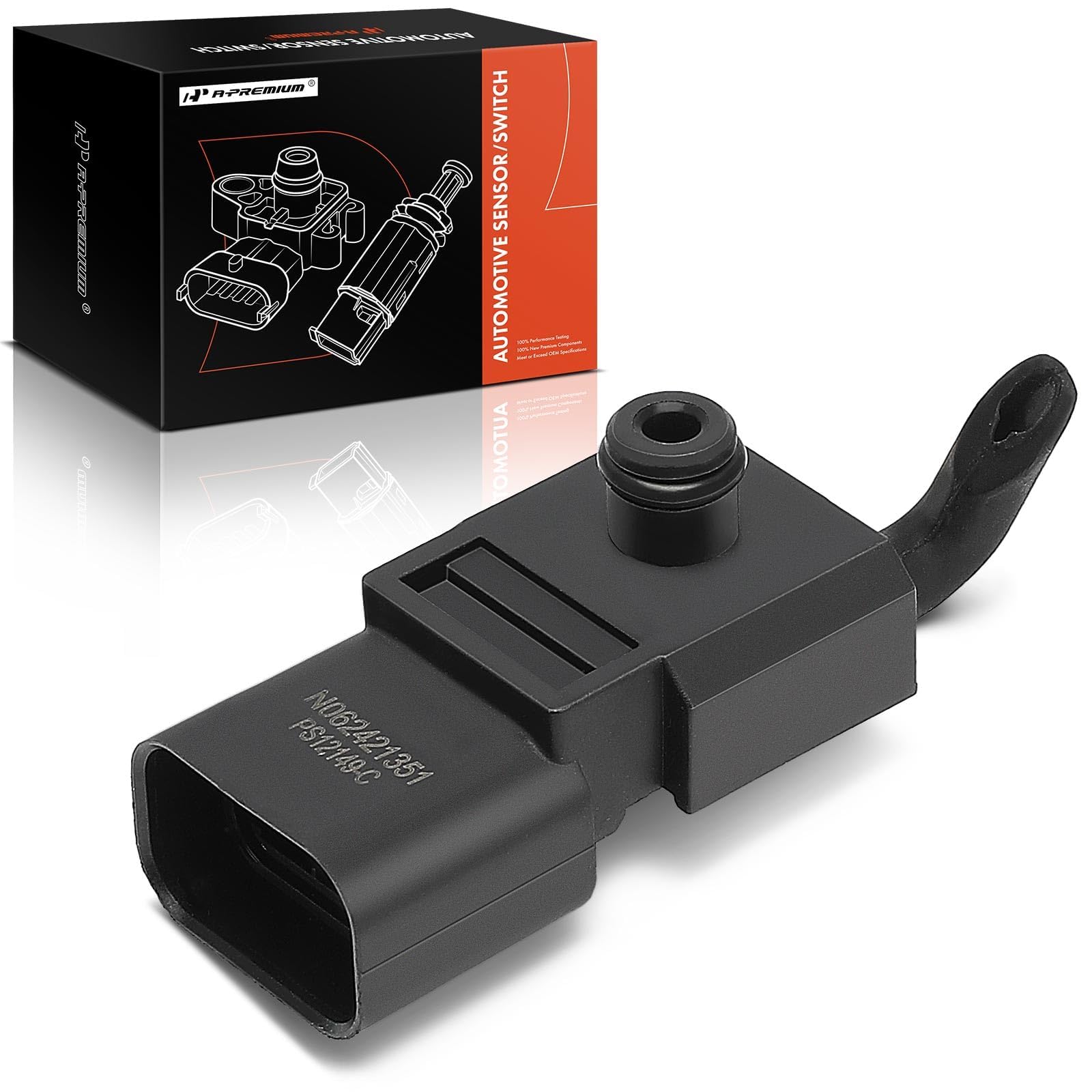 A-Premium fuel tank pressure sensor installation closeup shows precise fit for Hyundai and Genesis