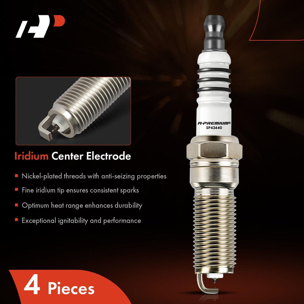 A-Premium gap 0.044 inch close-up for efficient ignition.