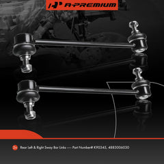 A-Premium greased ball stud enables smooth operation and reduced friction.
