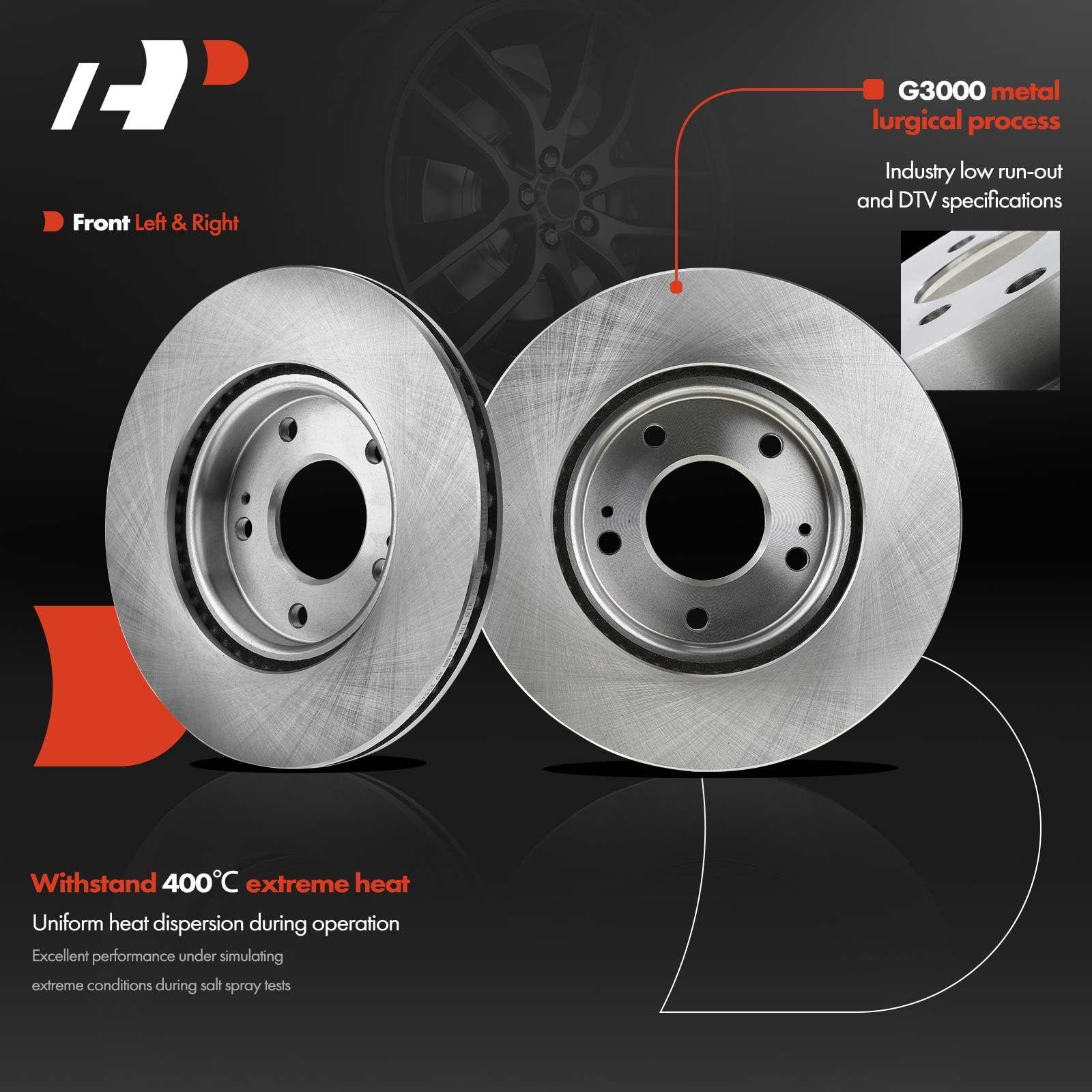 A-Premium high-temperature brake grease for smooth caliper movement.