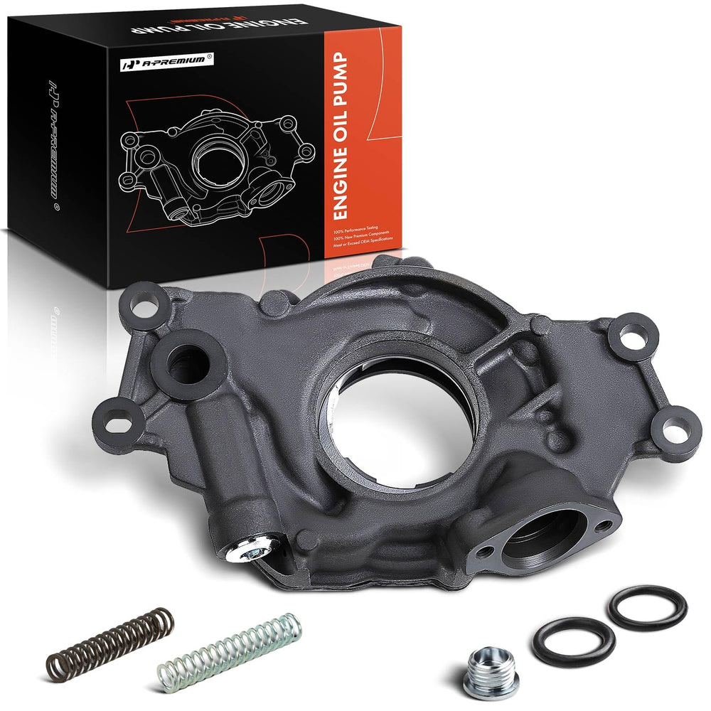 A-Premium high volume oil pump front view for LS engines enhances oil flow