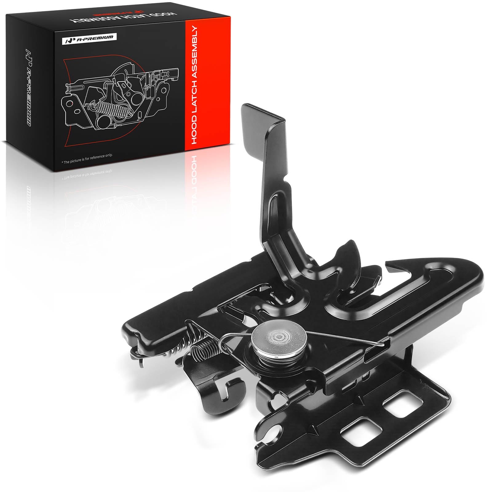 A-Premium hood latch lock front view for Chevrolet Silverado enhances hood security.