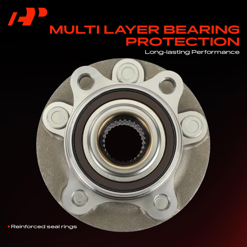 A-Premium Police Responder Hybrid front hub, designed for tough use.