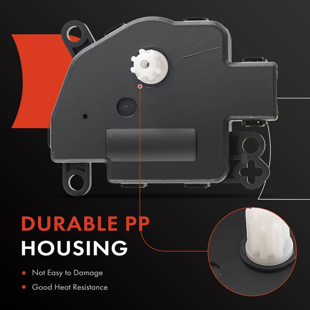 A-Premium heater blend door actuator upper main close-up for smooth climate transition