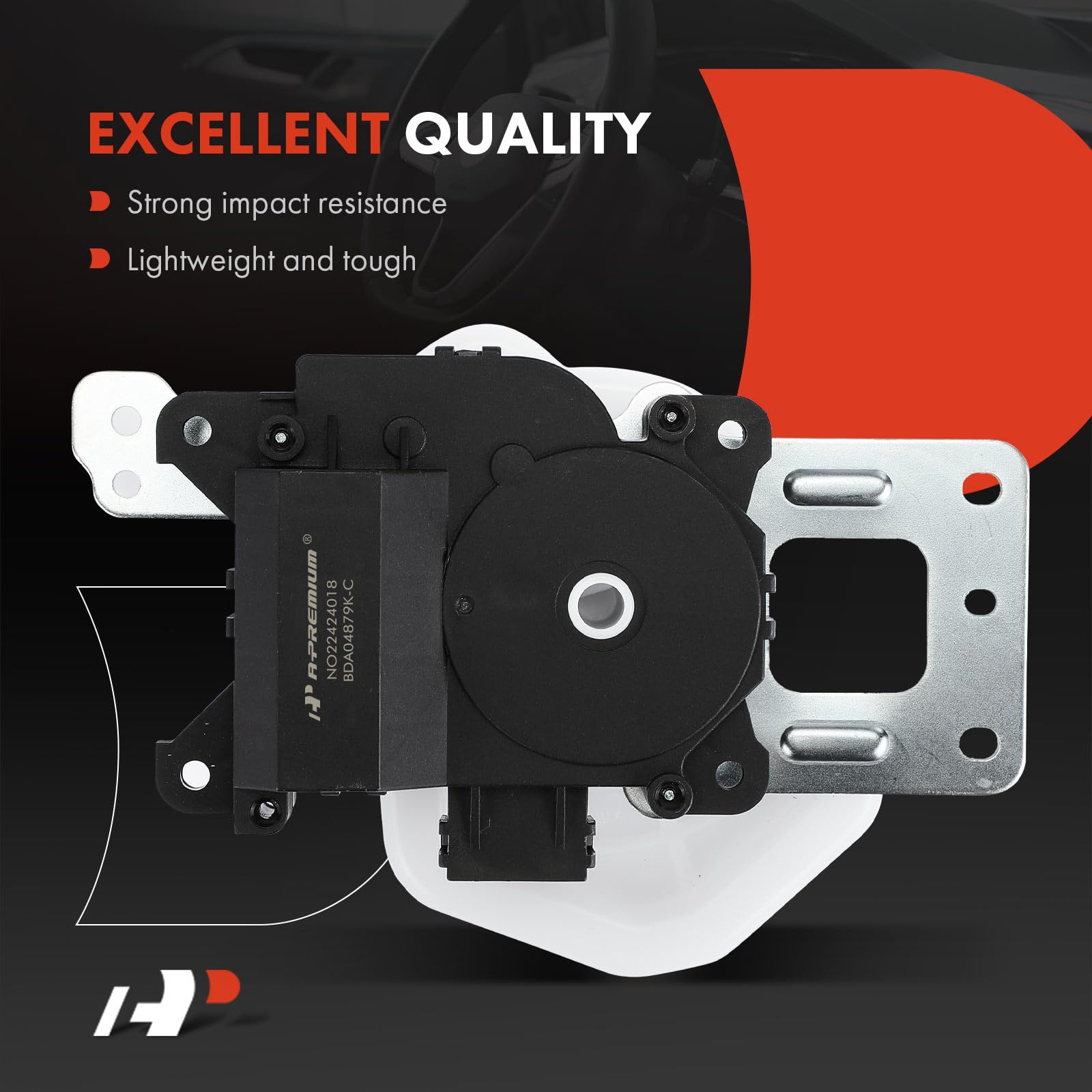 A-Premium front view of the heater blend door actuator.