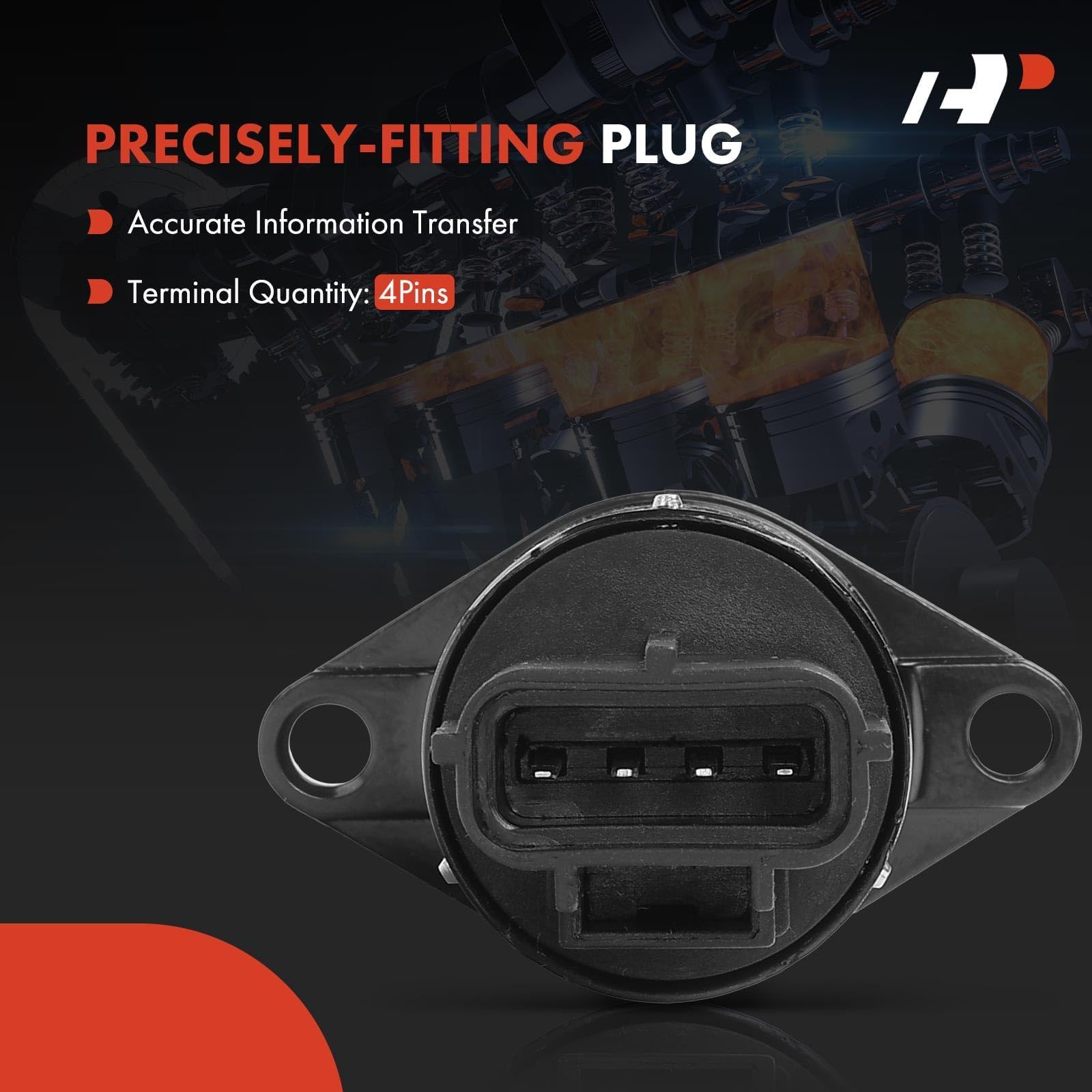 A-Premium idle valve Dakota 1999-2002 2.5L side view for reliable idle performance