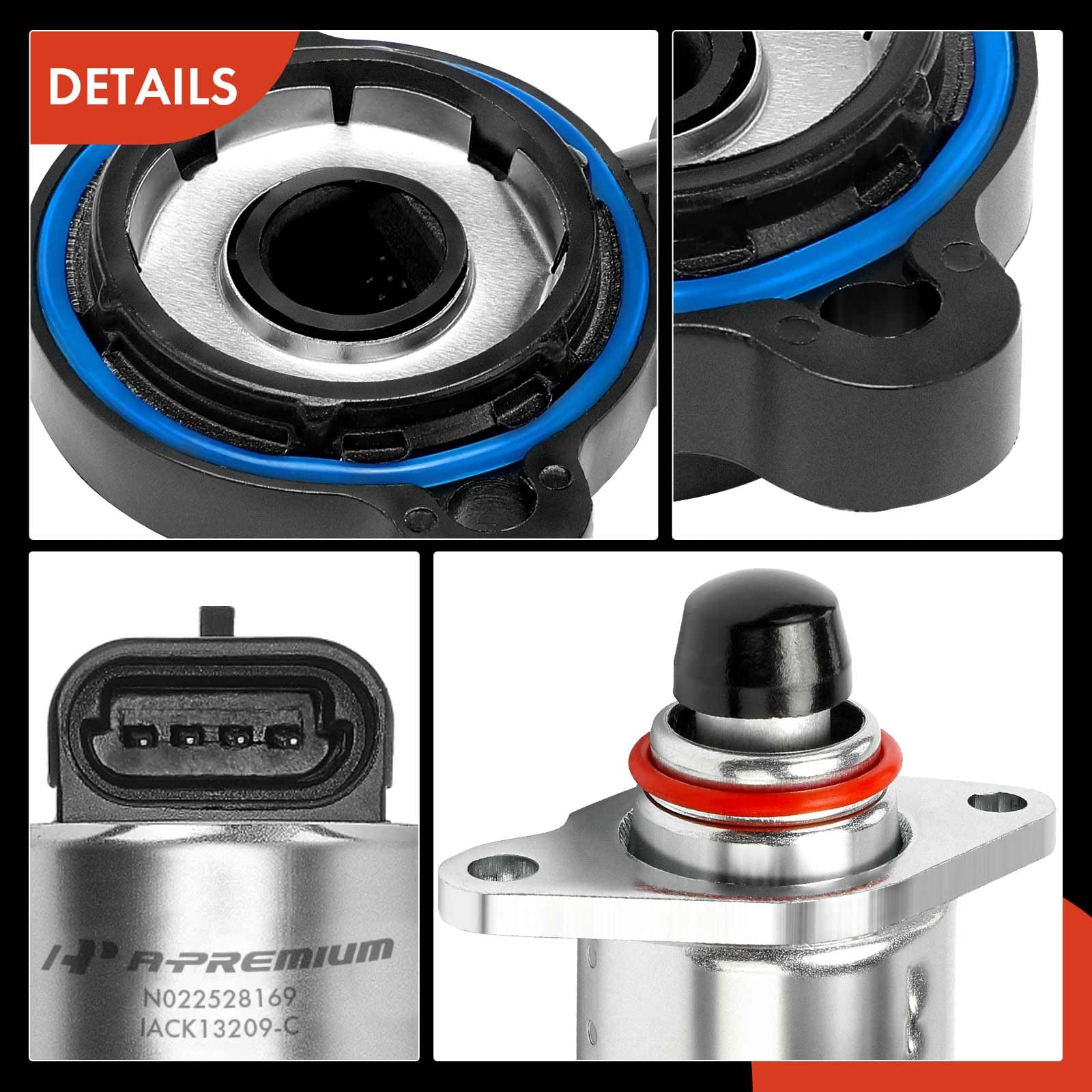 A-Premium idle air control valve and TPS for Isuzu Hombre promote consistent idle.