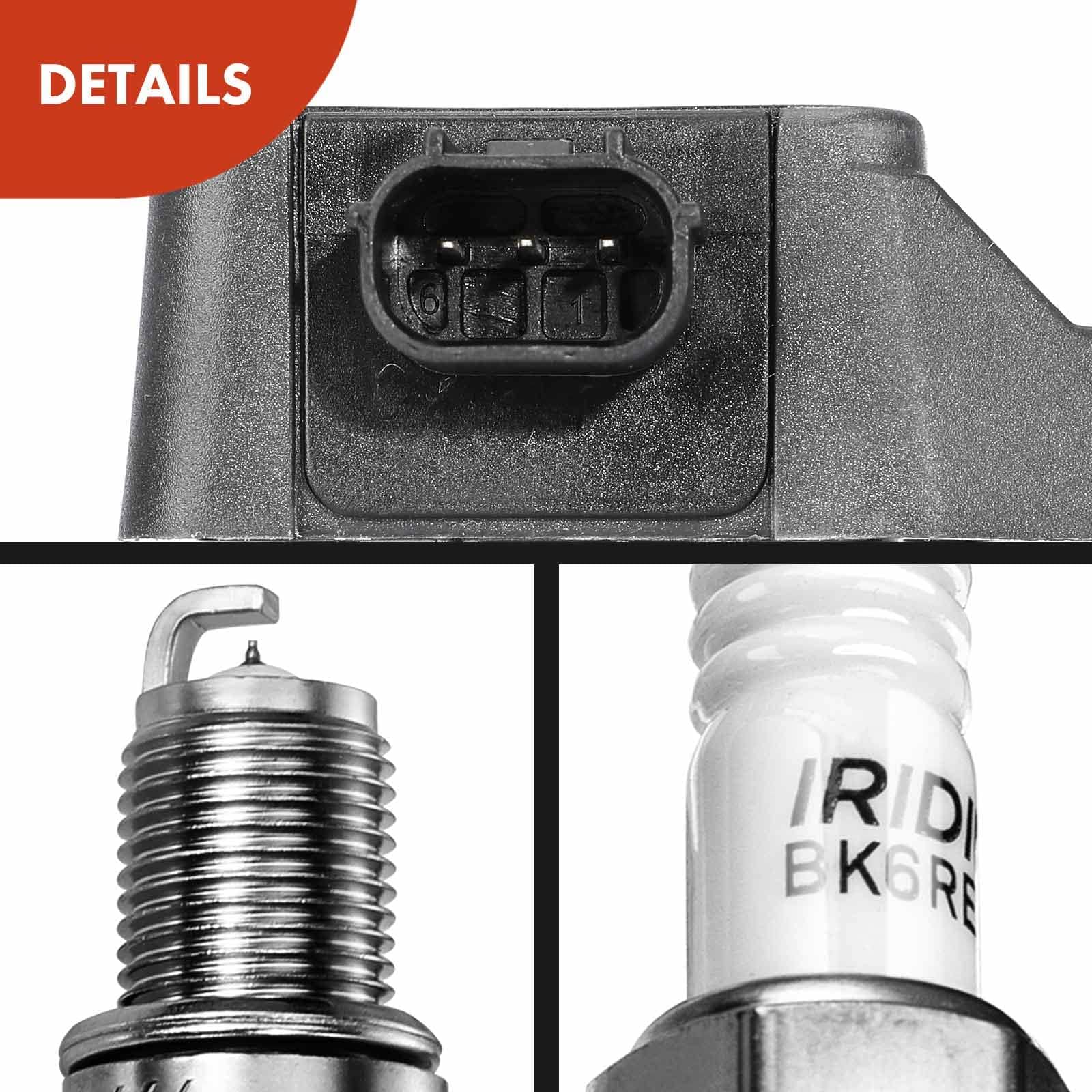Iridium spark plugs support smoother idle and potential efficiency gains