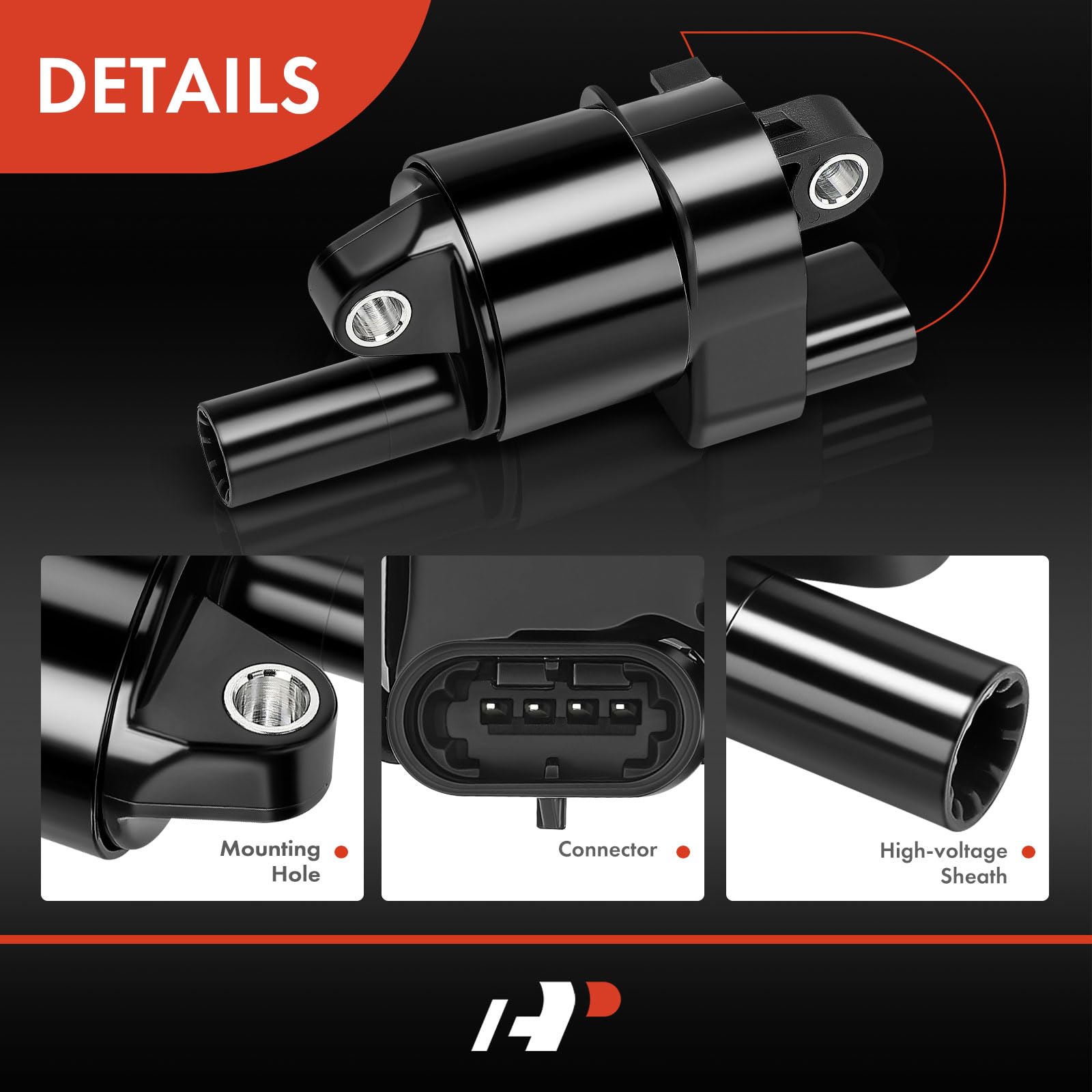 Under-hood shot demonstrates easy direct-fit installation