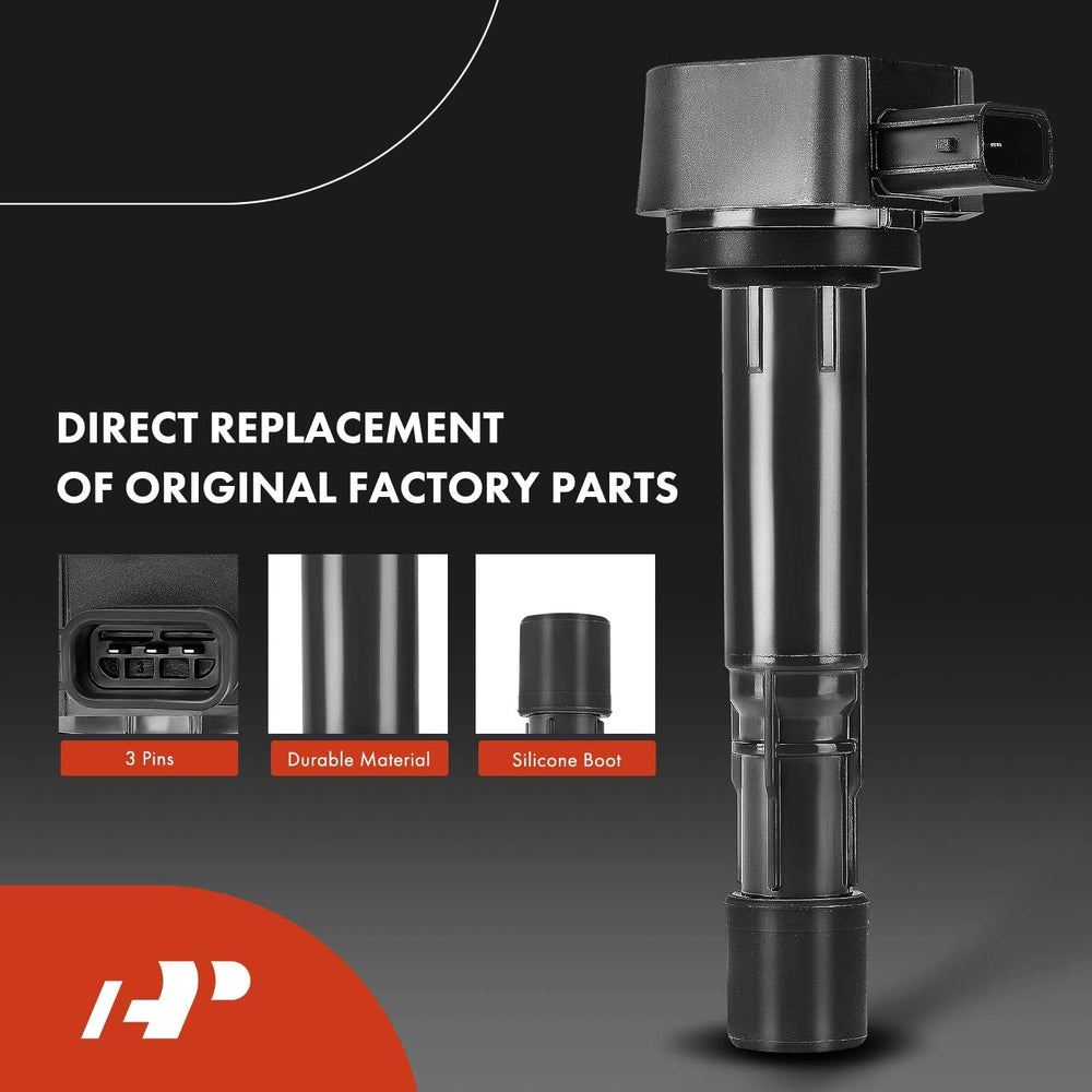 A-Premium ignition coil pack for Acura MDX 2003-2006; supports stable idle and efficiency.