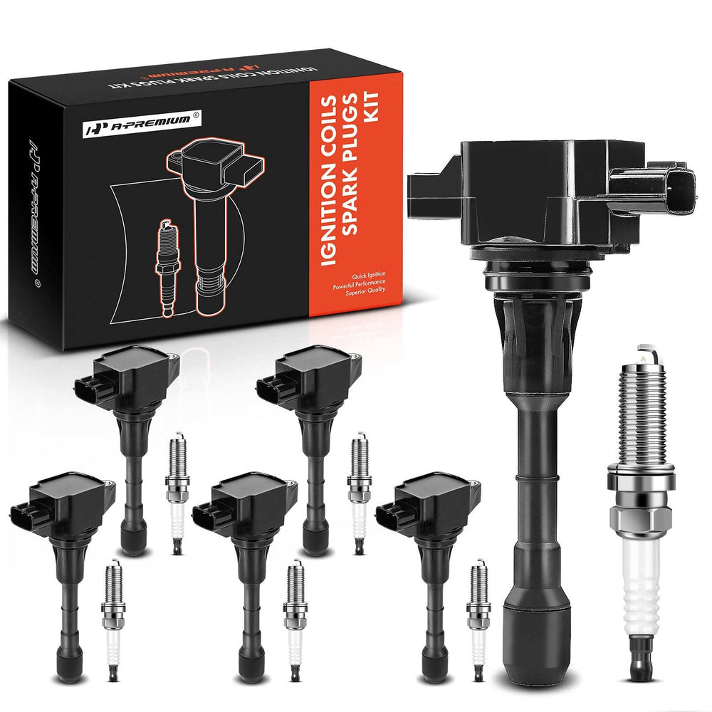 A-Premium ignition coil pack boxed for quick replacement and reliable starts.