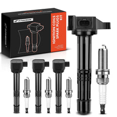 A-Premium ignition coil pack front view, ready-to-install for Honda and Acura engines.