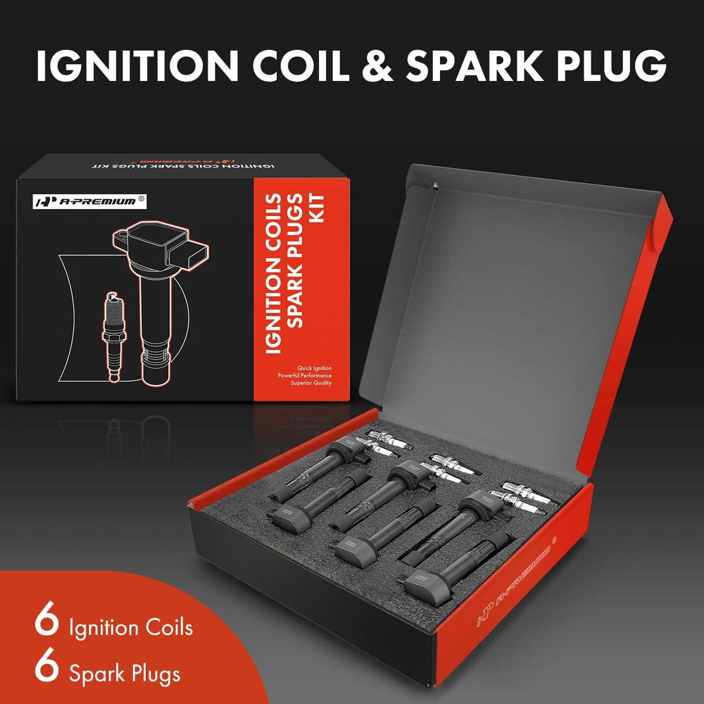 A-Premium ignition coil pack for Ridgeline 2006-2008; durable bolt-on coil for smooth idle.