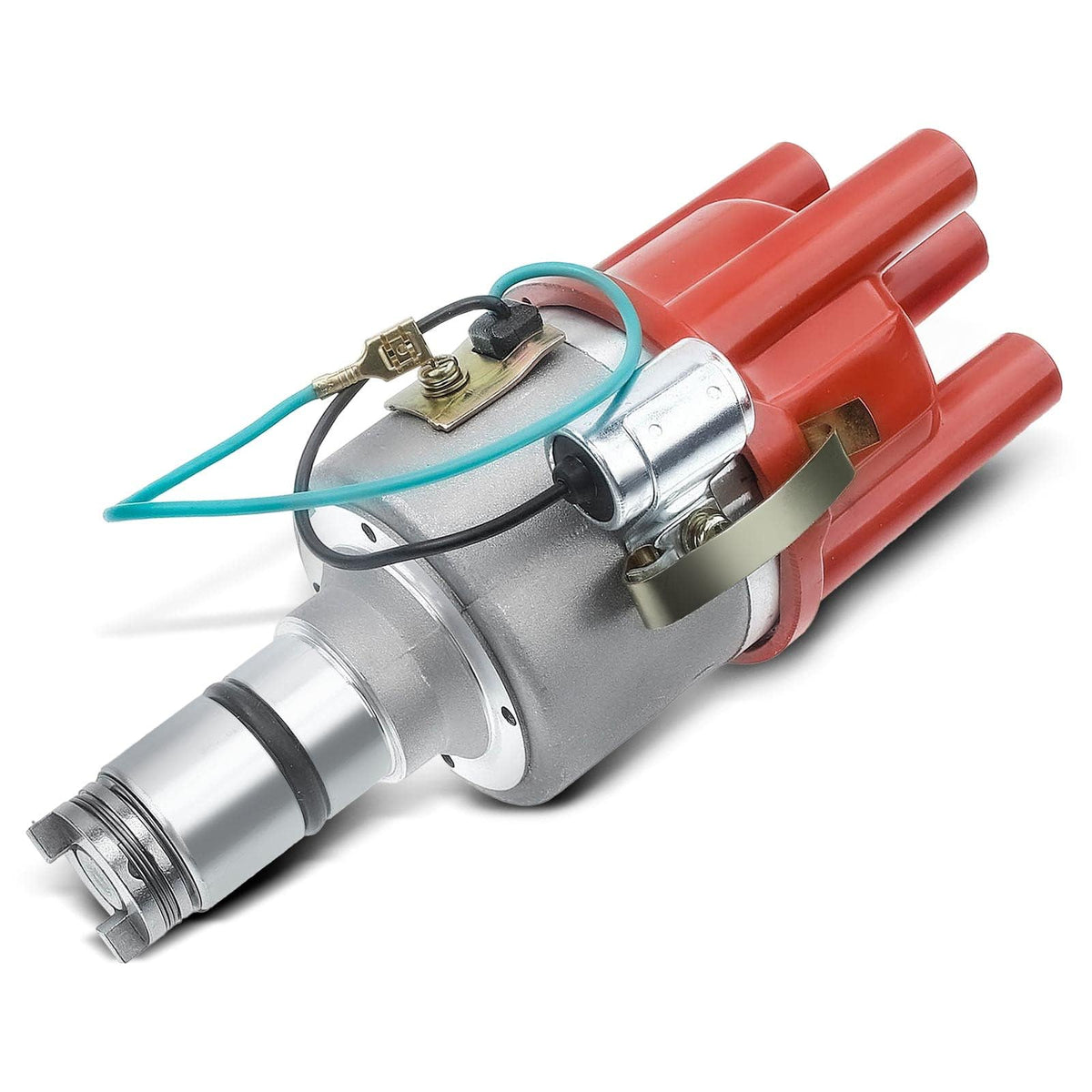 A-Premium ignition distributor cap and rotor for Beetle showing a reliable ignition component setup