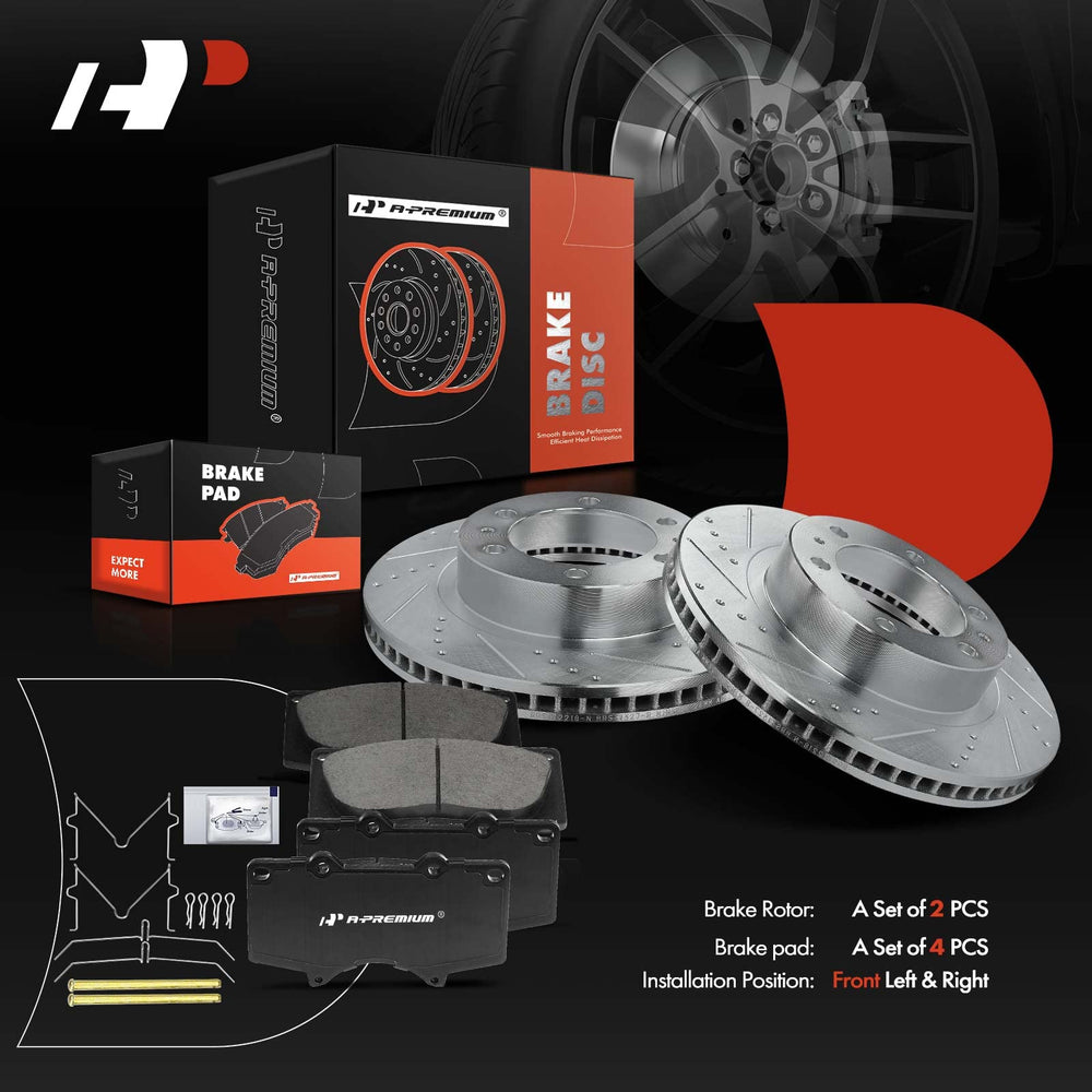A-Premium installation hardware included for complete swap