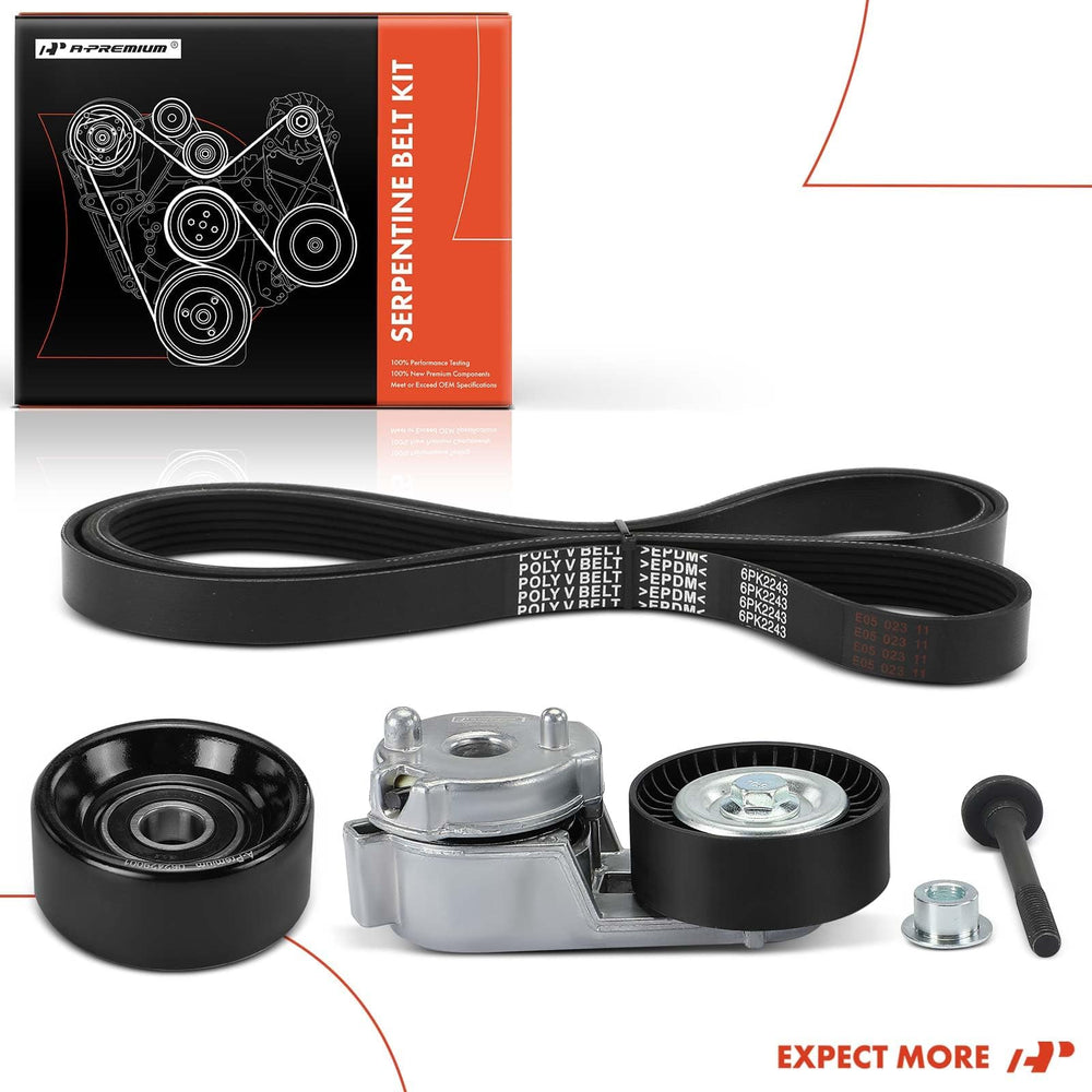 A-Premium installation instruction layout illustrating step-by-step fitment