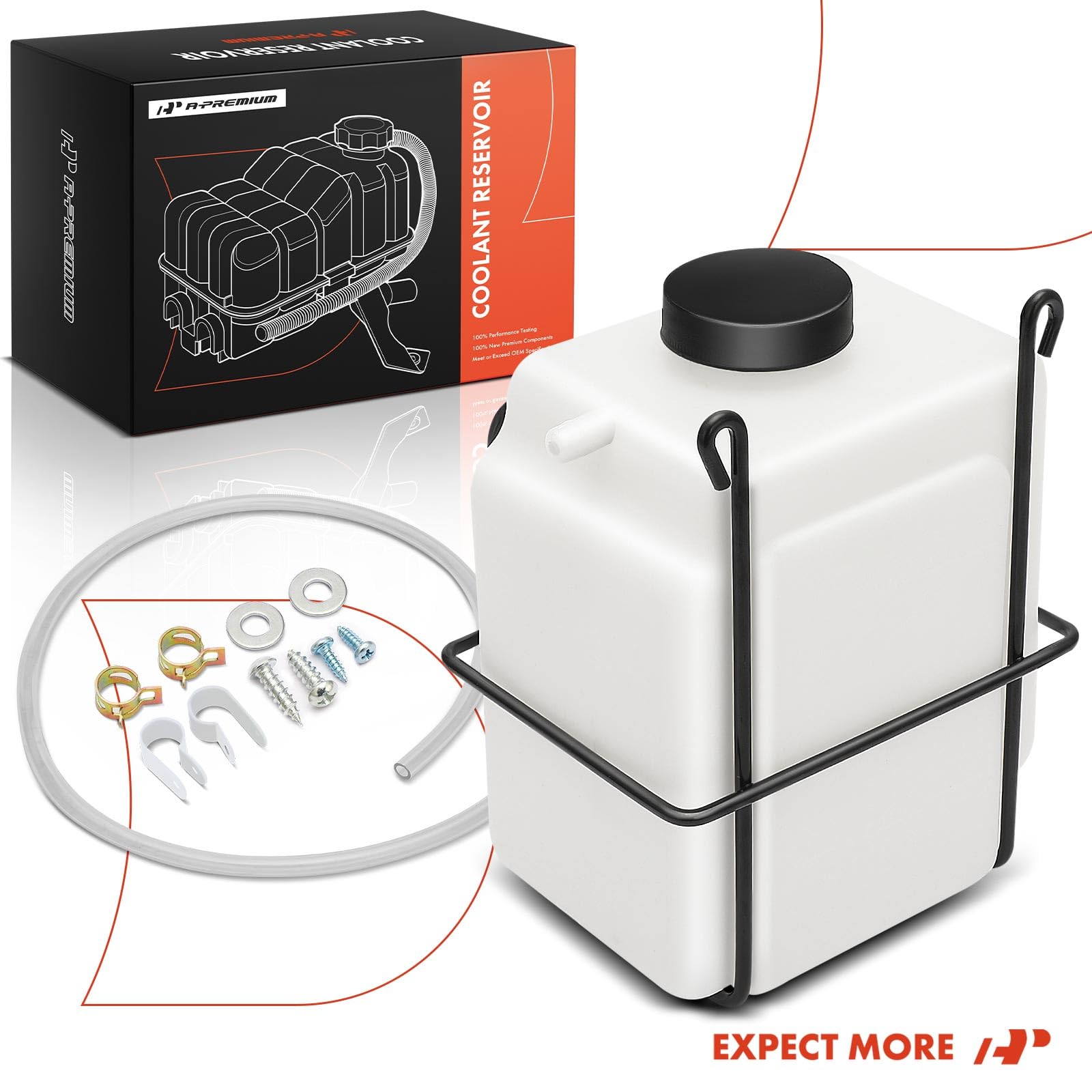 A-Premium screws and clamps complete the installation kit.