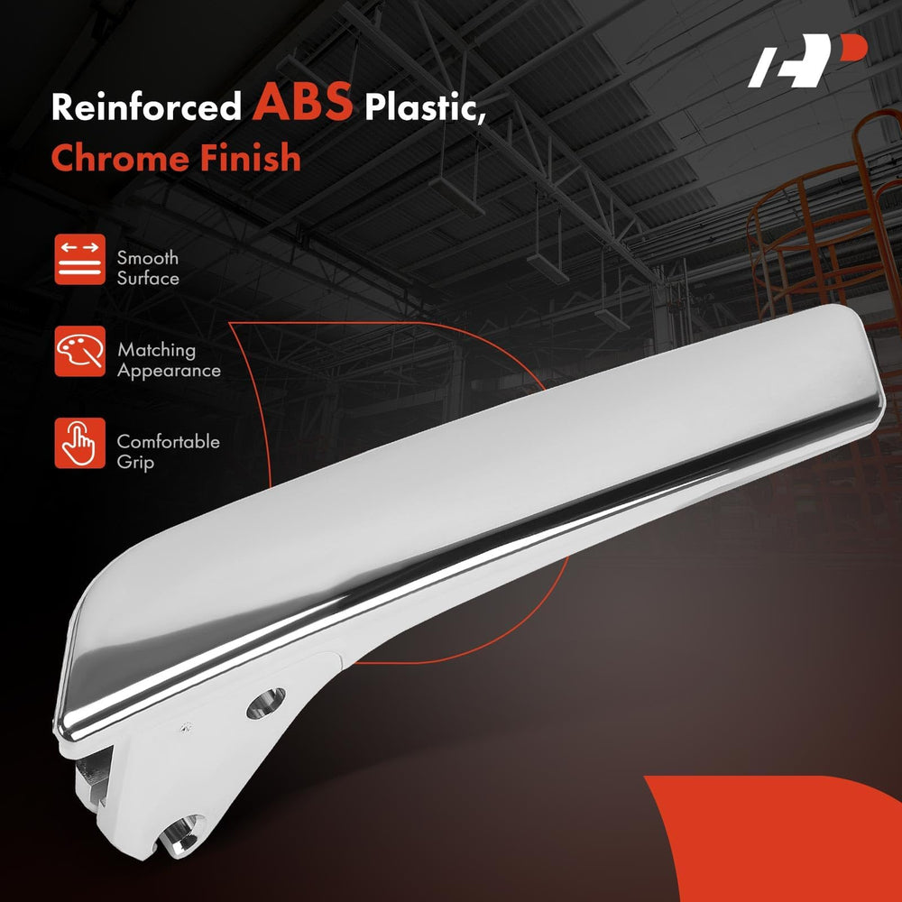A-Premium interior door handle lever rear passenger side chrome finish for replacement