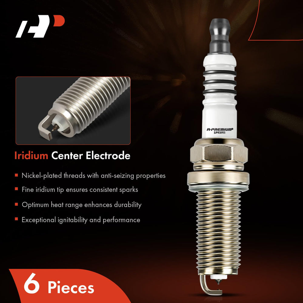 A-Premium spark plug in engine compartment