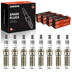 A-Premium Iridium Platinum Spark Plugs eight-pack for reliable ignition
