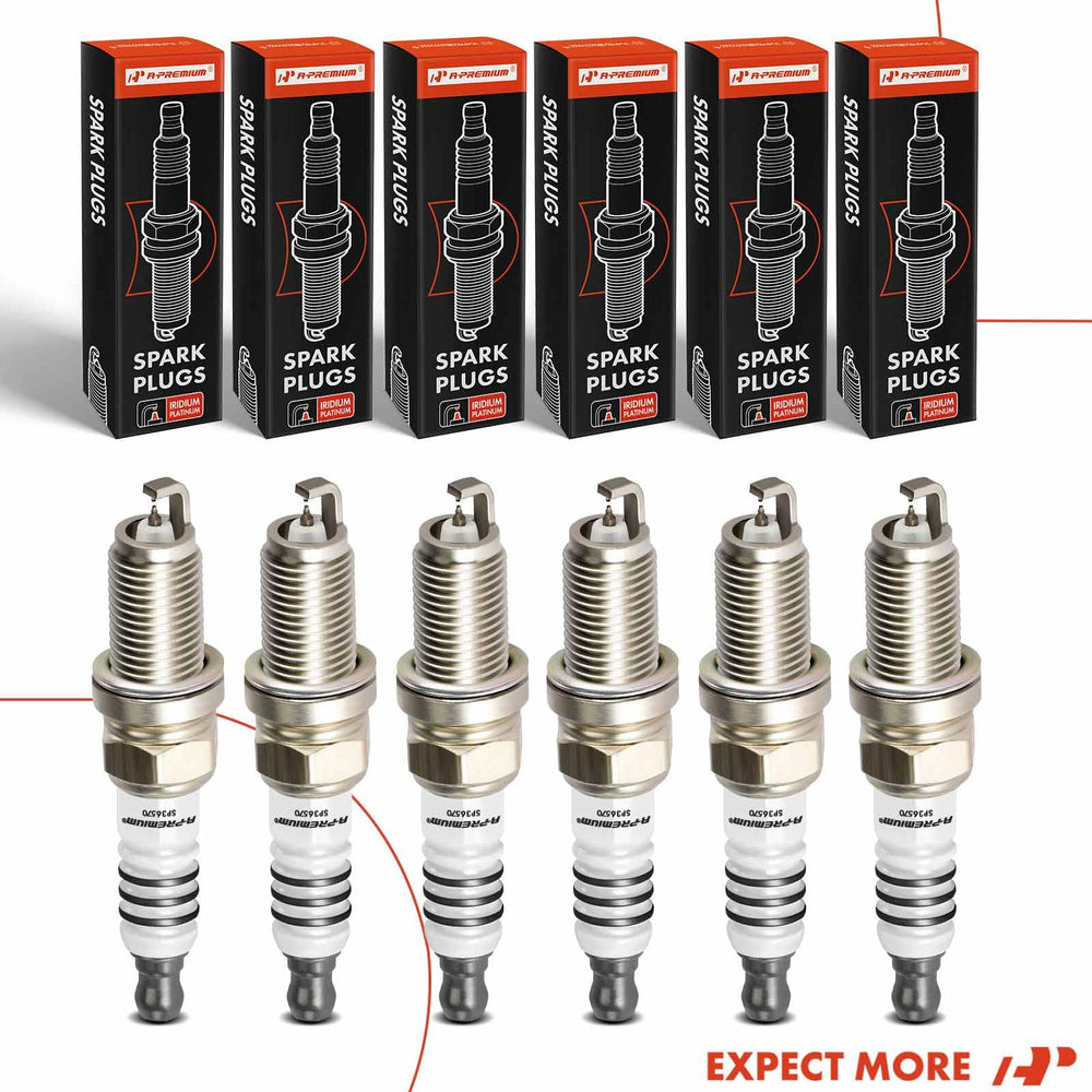 A-Premium spark plug specifications label with gap and reach