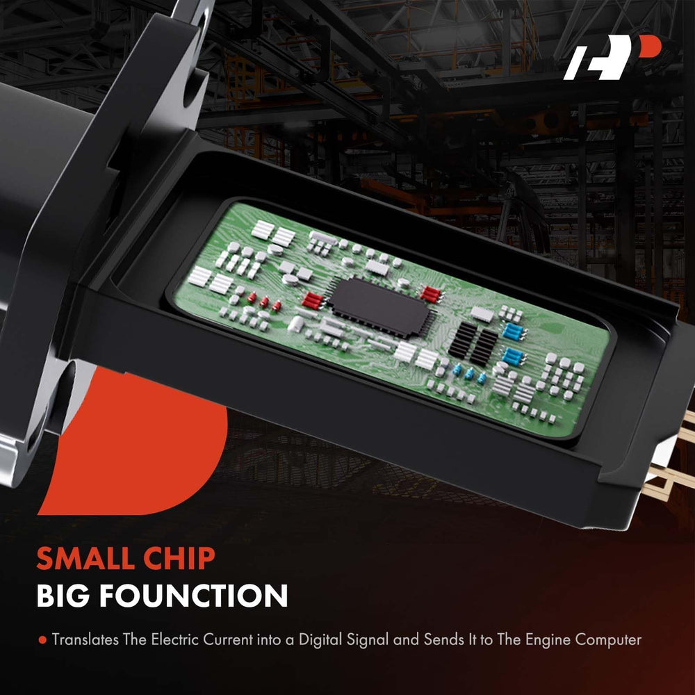 A-Premium MAF sensor label and packaging image indicating authenticity and model references.