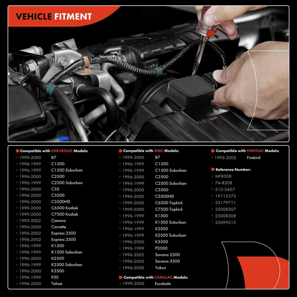A-Premium MAF sensor suitable for Chevy Suburban 96-99 fitment